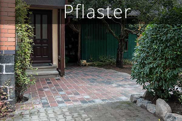 Verschönerung des Hauseingangs